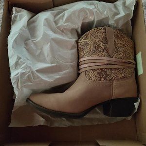 Dingo Women's Valerie Western Boots - Tan